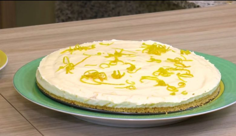 Cheescake de limão siciliano