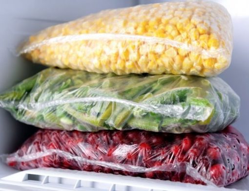 congelamento de alimentos