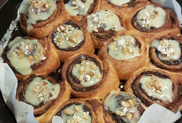 cinnamon rolls - rolinhos de canela