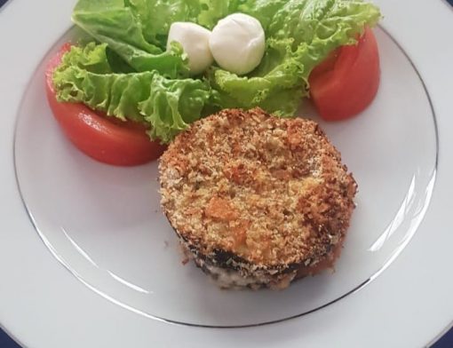 sanduiche crocante de berinjela