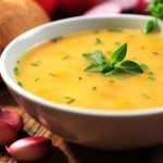 Caldo de abóbora vegano