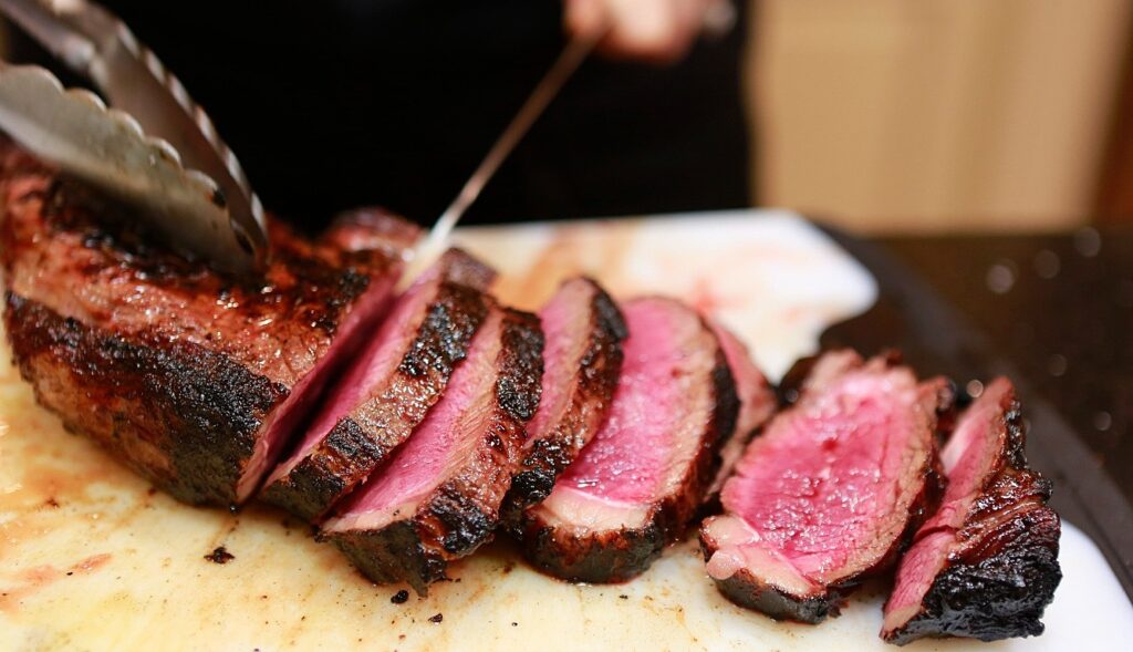 pontos da carne - corte de carne nobre para churrasco