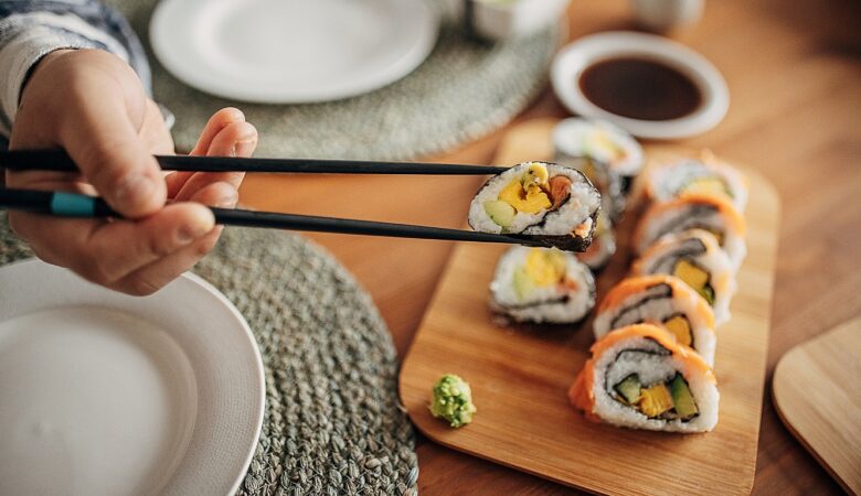 sushi vegetariano