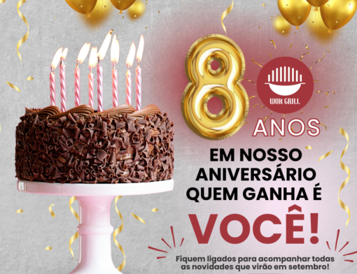 Wok Grill - 8 anos